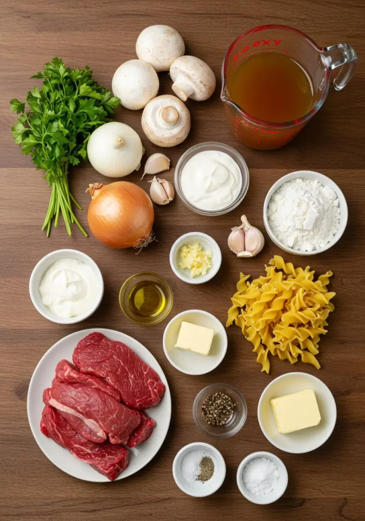 beef stroganoff