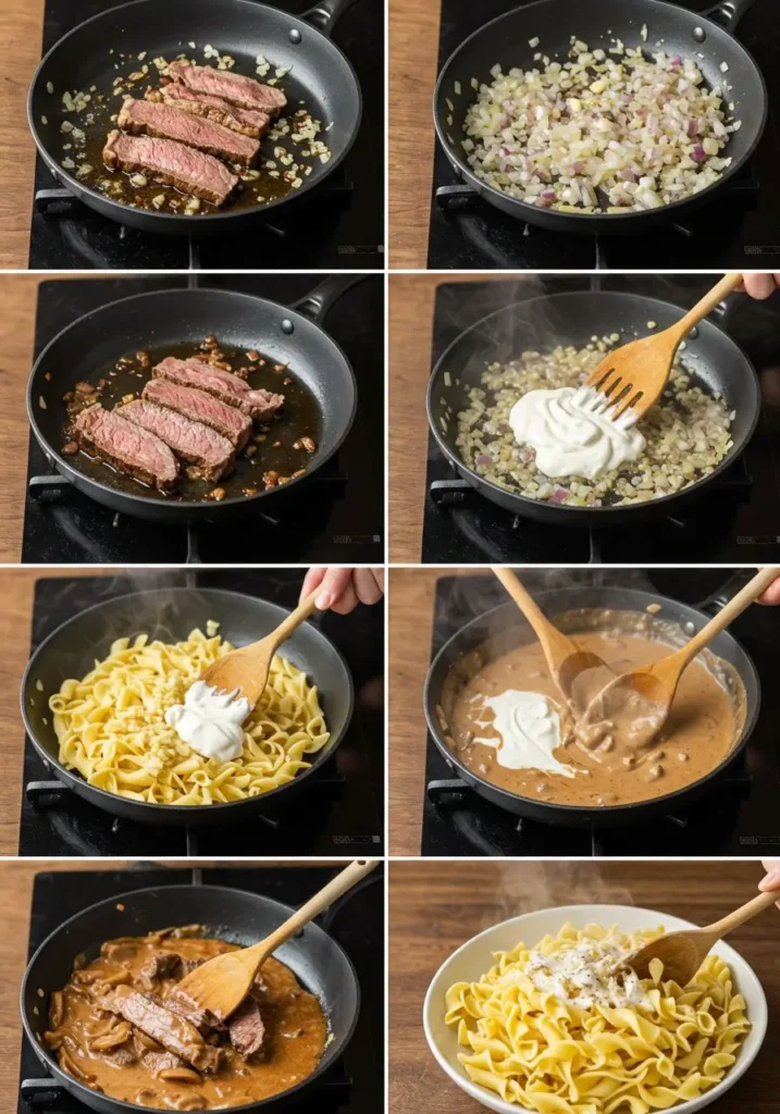 beef stroganoff