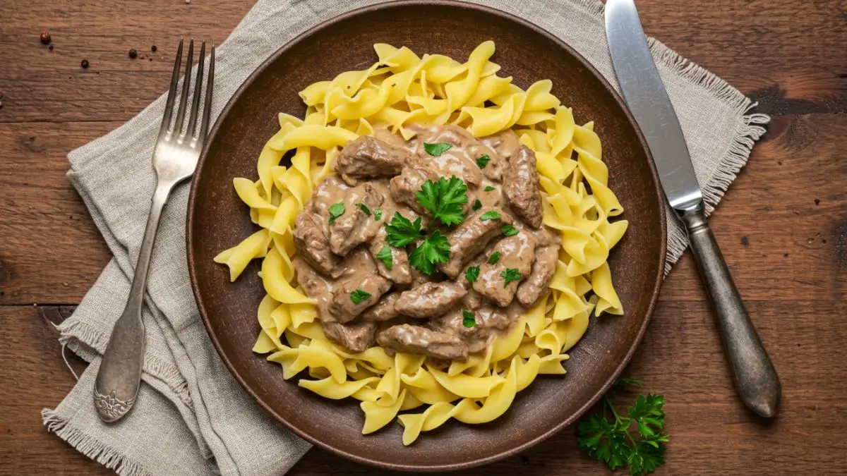 beef stroganoff