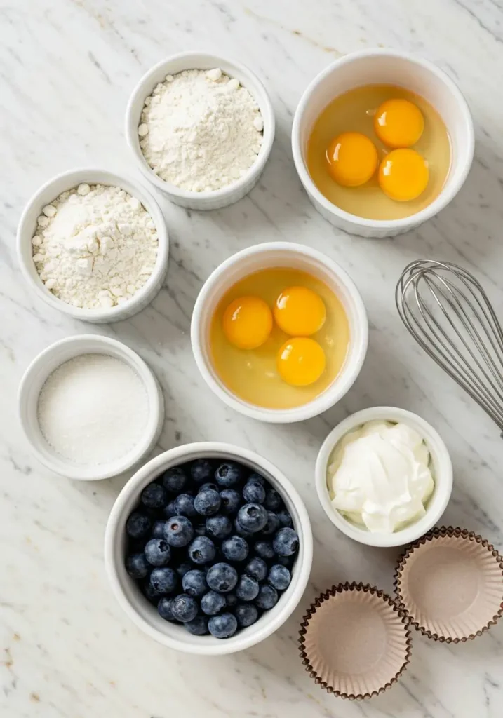 blueberry muffins